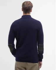 BARBOUR MAGLIA CON MEZZA ZIP HOLDEN