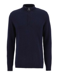 BARBOUR MAGLIA CON MEZZA ZIP HOLDEN