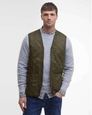 BARBOUR GILET TRAPUNTANTO CON ZIP POLARQUILT