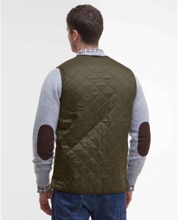 BARBOUR GILET TRAPUNTANTO CON ZIP POLARQUILT