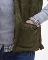 BARBOUR GILET TRAPUNTANTO CON ZIP POLARQUILT