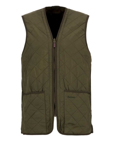BARBOUR GILET TRAPUNTANTO CON ZIP POLARQUILT