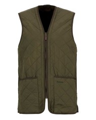 BARBOUR GILET TRAPUNTANTO CON ZIP POLARQUILT