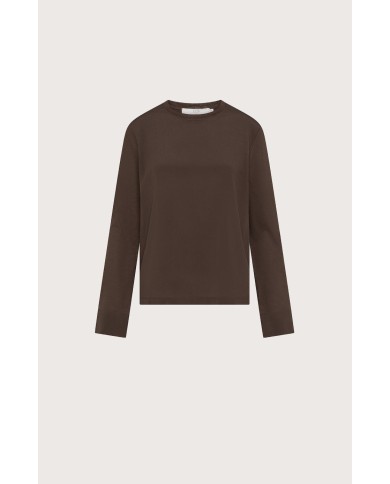 SEVENTY T-SHIRT A MANICHE LUNGHE DI SETA