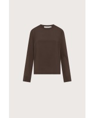 SEVENTY T-SHIRT A MANICHE LUNGHE DI SETA