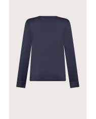 SEVENTY T-SHIRT A MANICHE LUNGHE DI SETA