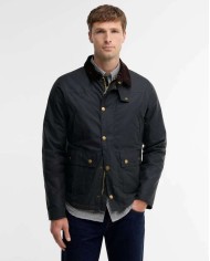BARBOUR GIACCA IN COTONE CERATO REELIN