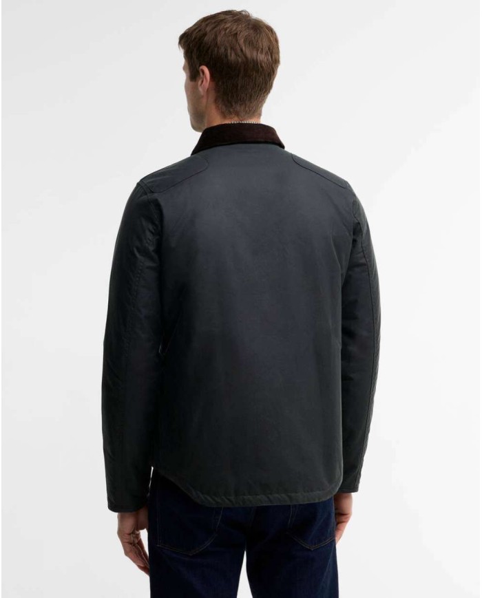 BARBOUR GIACCA IN COTONE CERATO REELIN