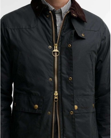 BARBOUR GIACCA IN COTONE CERATO REELIN