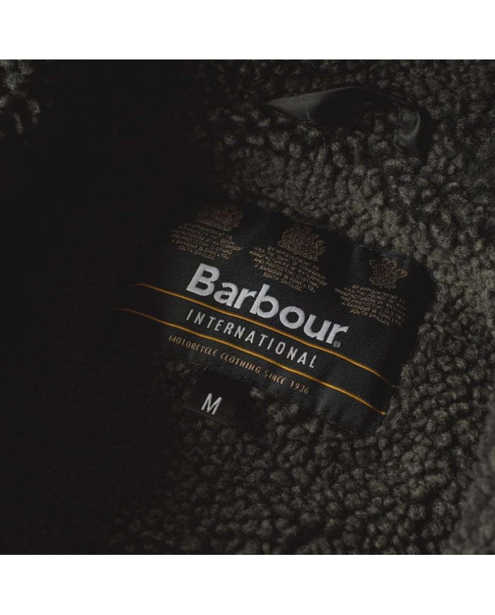 BARBOUR GIUBBOTTO BEVLAR WAX IN COTONE CERATO