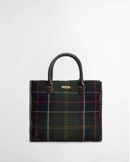 BARBOUR BORSA TOTE BARRHILL IN TARTAN