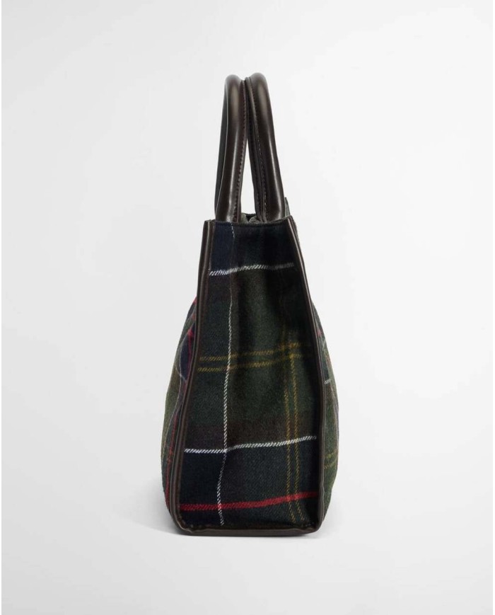 BARBOUR BORSA TOTE BARRHILL IN TARTAN