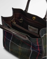 BARBOUR BORSA TOTE BARRHILL IN TARTAN