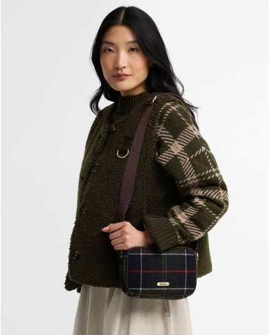 BARBOUR MINI BORSA A TRACOLLA CONTINE IN TARTAN