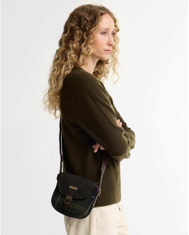 BARBOUR MINI BORSA A TRACOLLA WHITLEY IN TARTAN
