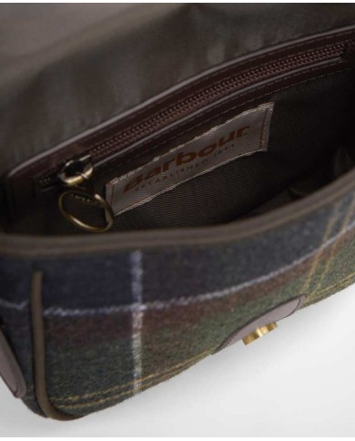 BARBOUR MINI BORSA A TRACOLLA WHITLEY IN TARTAN