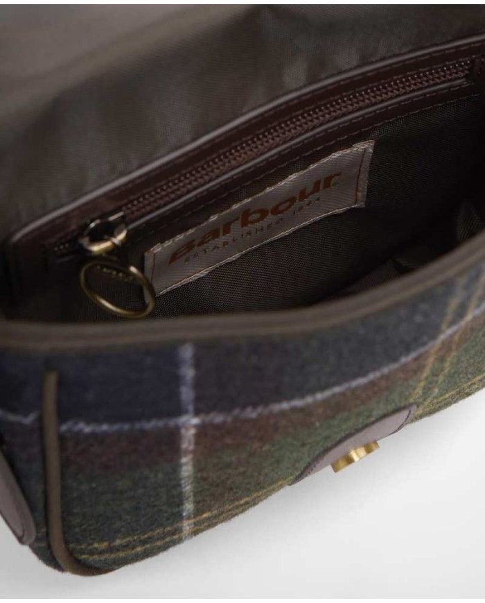 BARBOUR MINI BORSA A TRACOLLA WHITLEY IN TARTAN