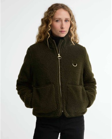 BARBOUR GIACCA IN PILE ELENORA