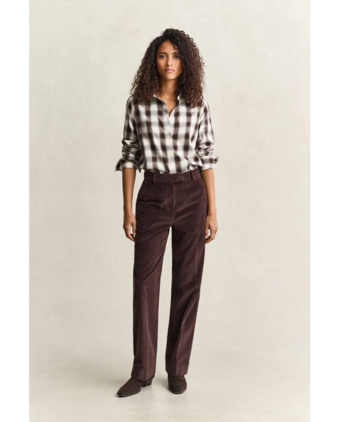 GANT PANTALONI SARTORIALI IN VELLUTO A COSTE