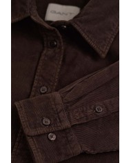 GANT CAMICIA IN VELLUTO A COSTE REGULAR