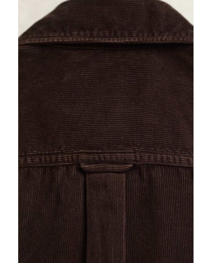 GANT CAMICIA IN VELLUTO A COSTE REGULAR