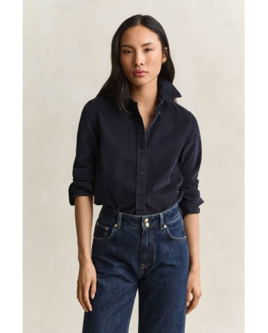 GANT CAMICIA IN VELLUTO A COSTE REGULAR