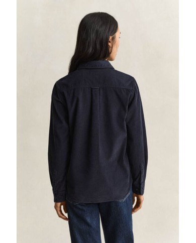 GANT CAMICIA IN VELLUTO A COSTE REGULAR