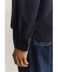 GANT CAMICIA IN VELLUTO A COSTE REGULAR