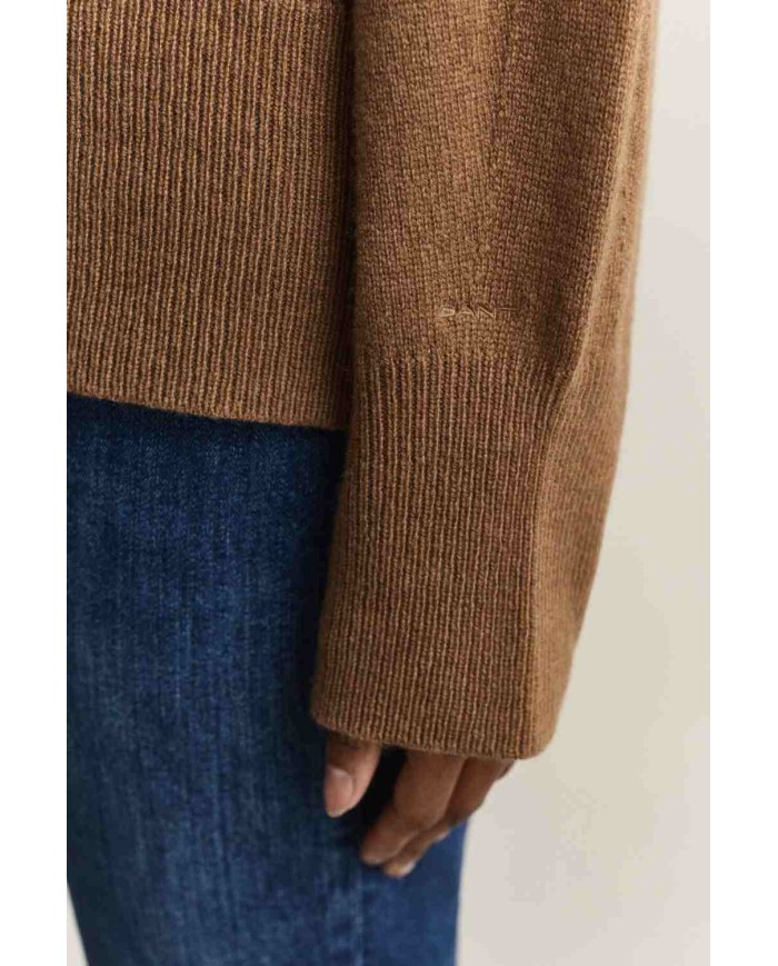 GANT MAGLIA GIROCOLLO IN LANA CASHMERE