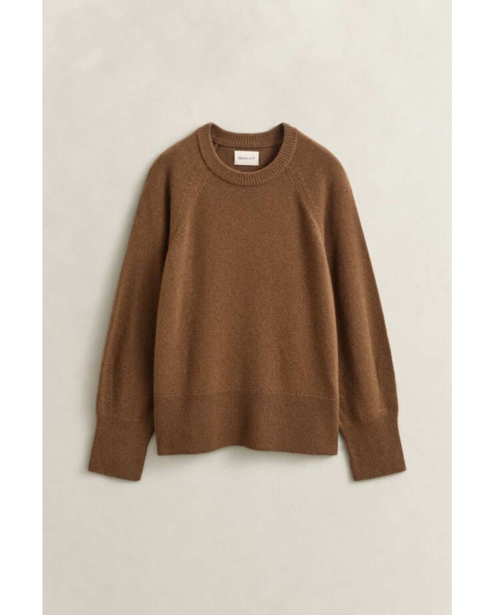 GANT MAGLIA GIROCOLLO IN LANA CASHMERE