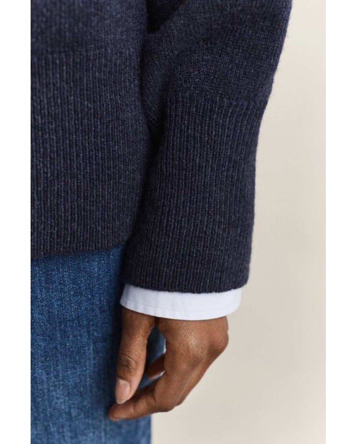 GANT MAGLIA GIROCOLLO IN LANA CASHMERE