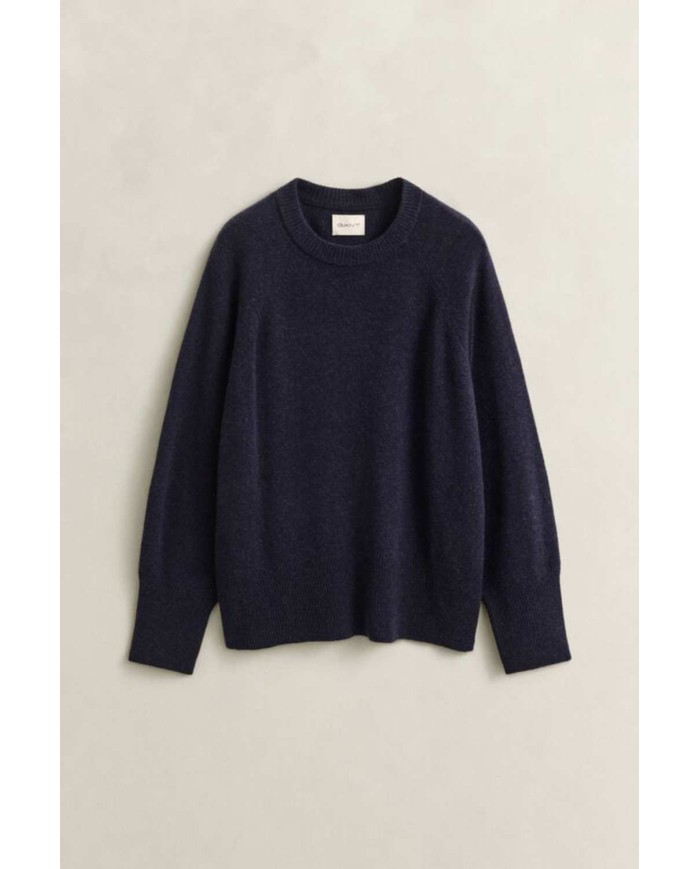 GANT MAGLIA GIROCOLLO IN LANA CASHMERE