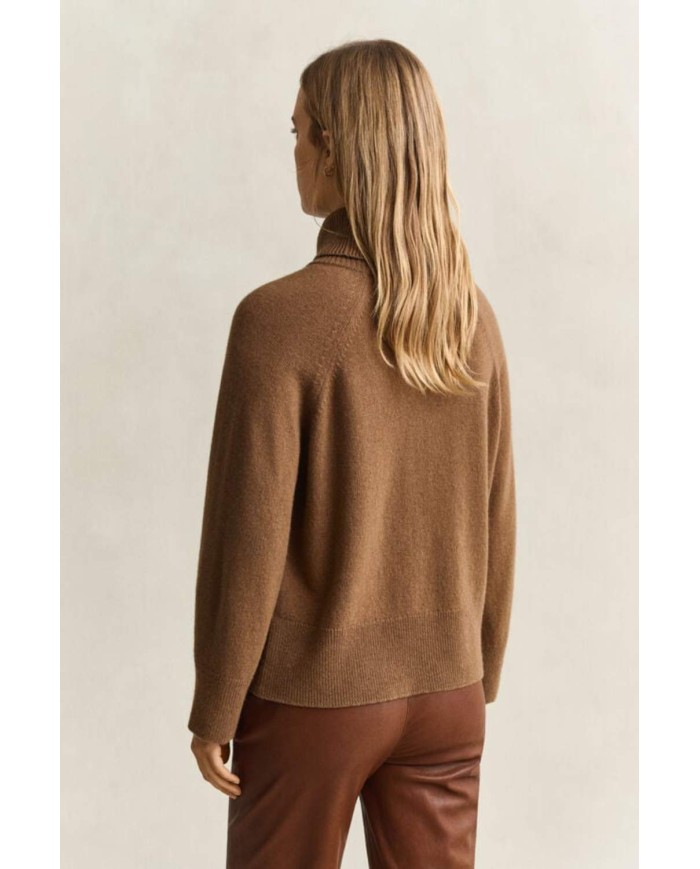 GANT MAGLIA A COLLO ALTO IN CASHMERE E LANA