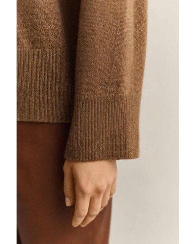 GANT MAGLIA A COLLO ALTO IN CASHMERE E LANA