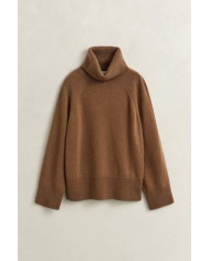 GANT MAGLIA A COLLO ALTO IN CASHMERE E LANA