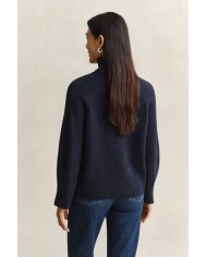 GANT MAGLIA A COLLO ALTO IN CASHMERE E LANA