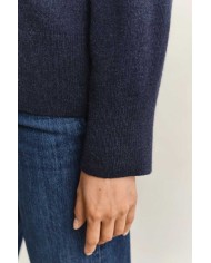 GANT MAGLIA A COLLO ALTO IN CASHMERE E LANA