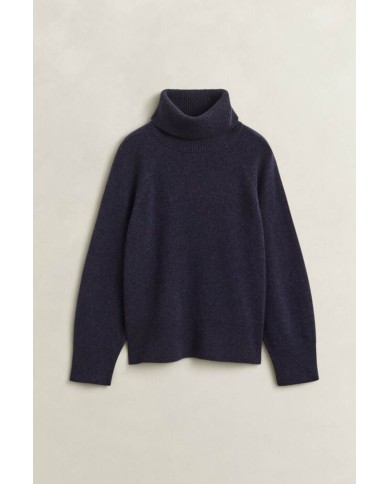 GANT MAGLIA A COLLO ALTO IN CASHMERE E LANA