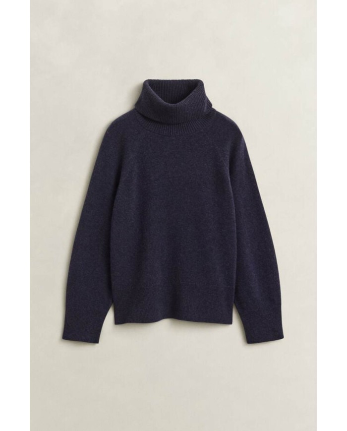 GANT MAGLIA A COLLO ALTO IN CASHMERE E LANA