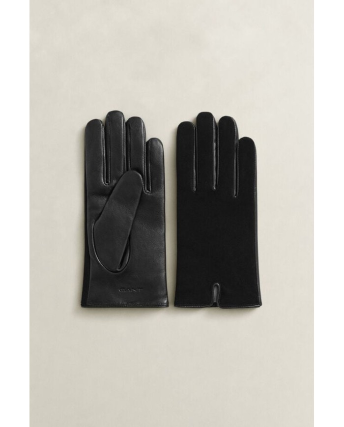 GANT GUANTI IN PELLE SCAMOSCIATA