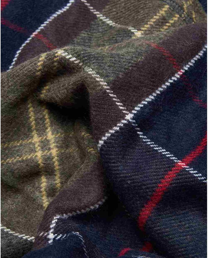 BARBOUR MANTELLA STAFFIN TARTAN SERAPE