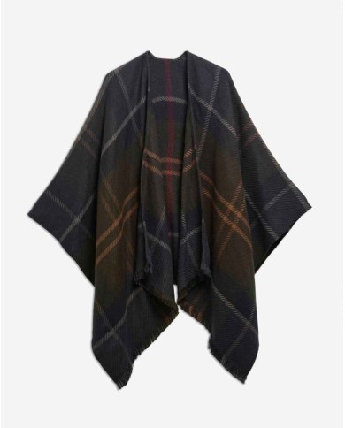 BARBOUR SERAPE BLAIR IN TARTAN