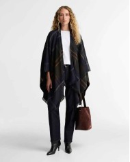 BARBOUR SERAPE BLAIR IN TARTAN
