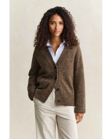 GANT CARDIGAN IN MISTO LANA NEPPS