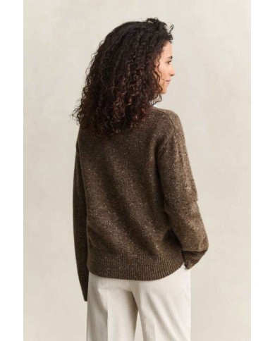 GANT CARDIGAN IN MISTO LANA NEPPS