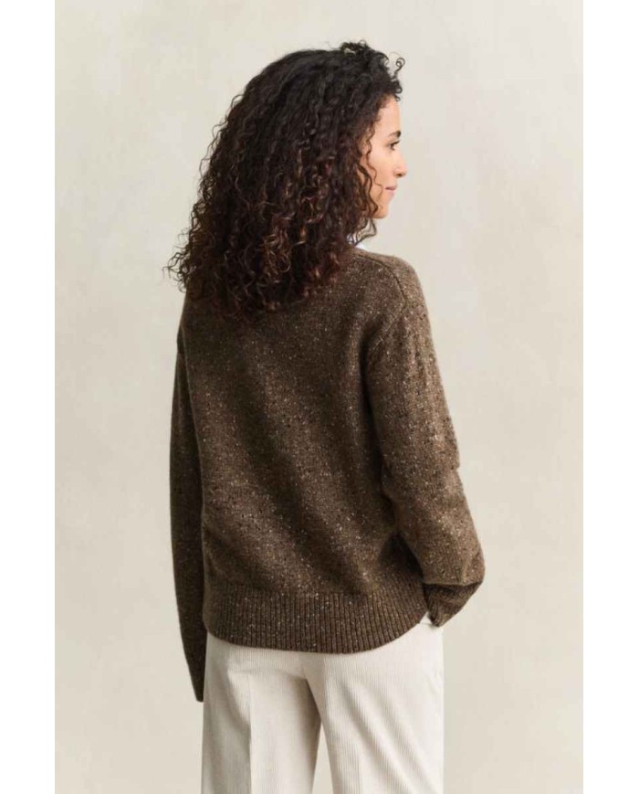 GANT CARDIGAN IN MISTO LANA NEPPS