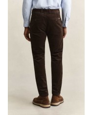 GANT PANTALONE CHINO IN VELLUTO A COSTE SLIM