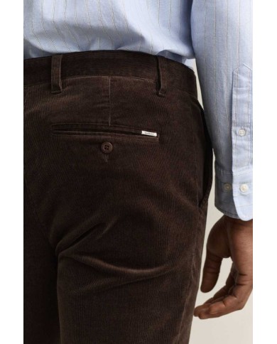 GANT PANTALONE CHINO IN VELLUTO A COSTE SLIM