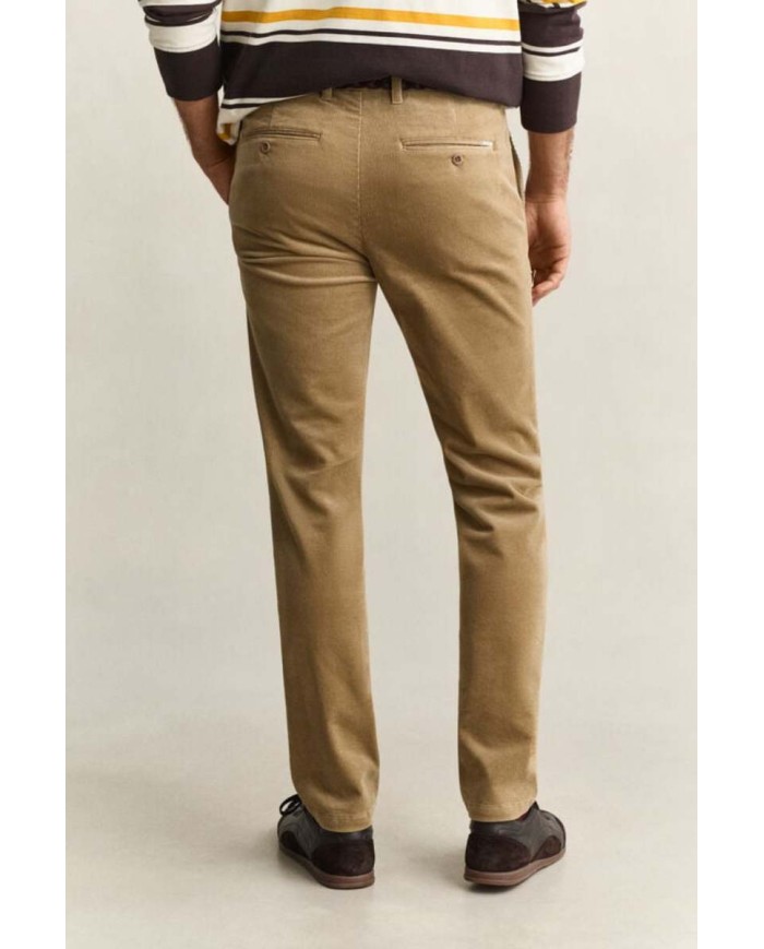 GANT PANTALONE CHINO IN VELLUTO A COSTE SLIM