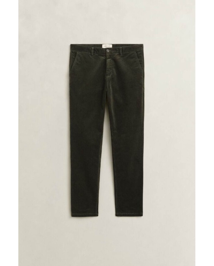 GANT PANTALONE CHINO IN VELLUTO A COSTE SLIM